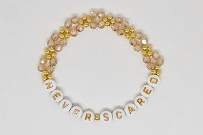 Never Scared Friendship Bracelet (Change)