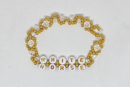 White Horse Friendship Bracelet