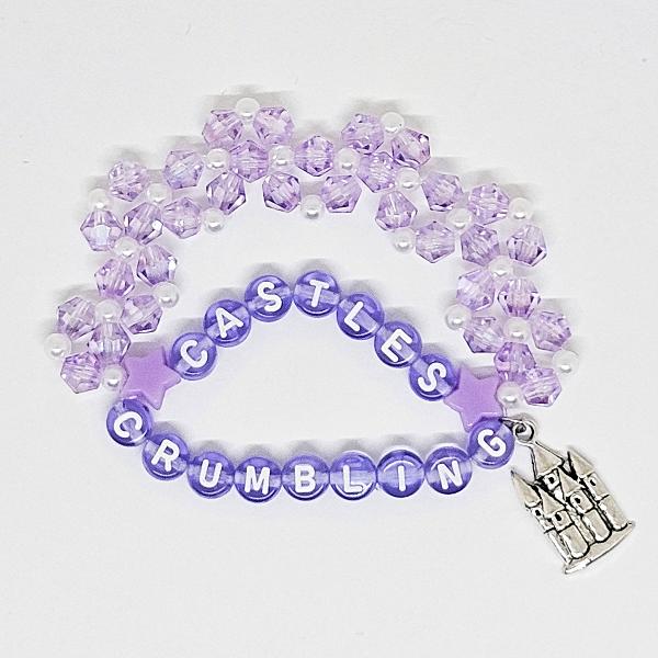 Castles Crumbling Fancy Friendship Bracelet
