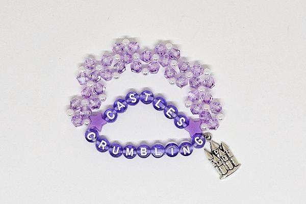 Castles Crumbling Fancy Friendship Bracelet