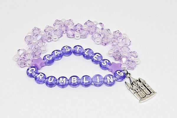 Castles Crumbling Fancy Friendship Bracelet