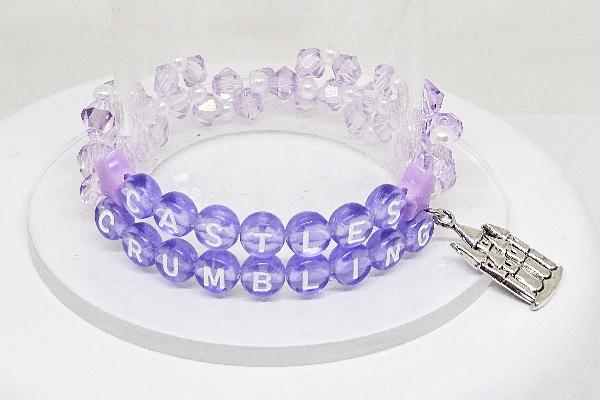 Castles Crumbling Fancy Friendship Bracelet