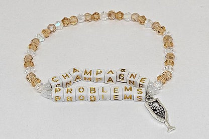 Champagne Problems Friendship Bracelet (Style 2)