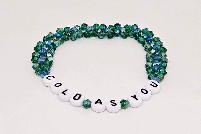 Cold As You Friendship Bracelet