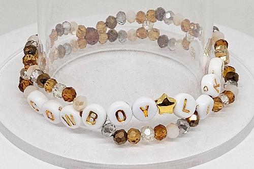 Cowboy Like Me Friendship Bracelet