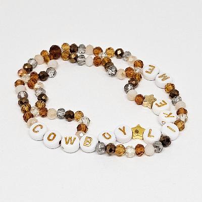 Cowboy Like Me Friendship Bracelet