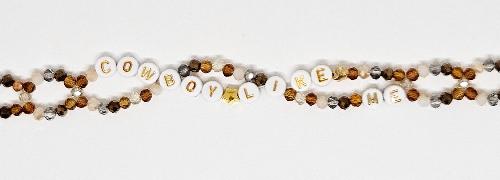 Cowboy Like Me Friendship Bracelet