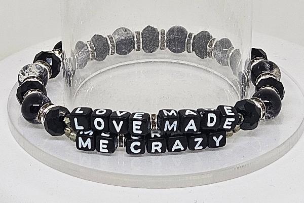 Love Made Me Crazy Friendship Bracelet (Don't Blame Me)
