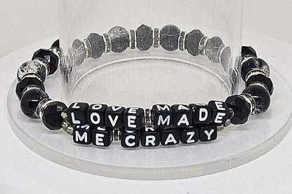 Love Made Me Crazy Friendship Bracelet (Don't Blame Me)