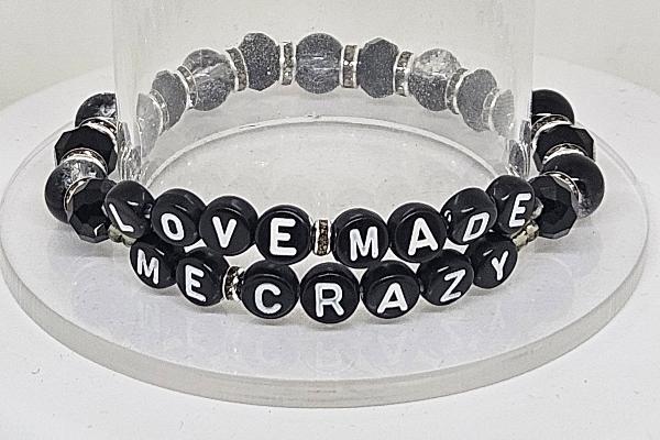 Love Made Me Crazy Friendship Bracelet (Don't Blame Me)