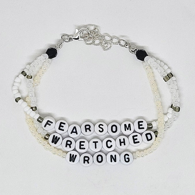 Fearsome Wretched Wrong Friendship Bracelet (WAOLM)