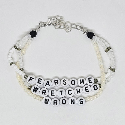 Fearsome Wretched Wrong Friendship Bracelet (WAOLM)