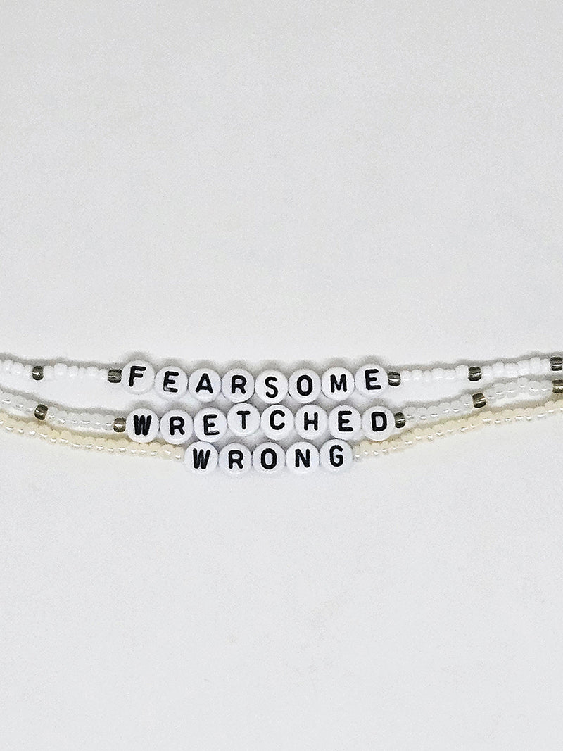 Fearsome Wretched Wrong Friendship Bracelet (WAOLM)