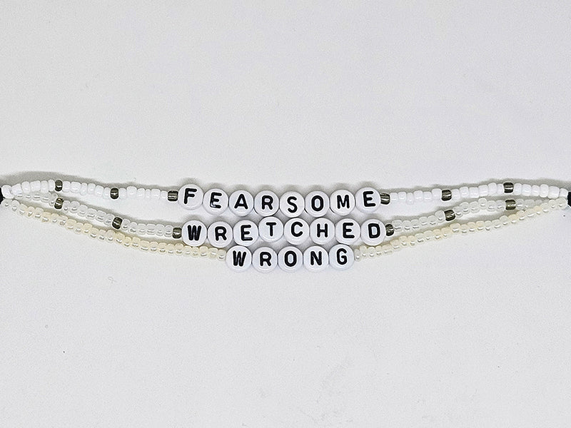 Fearsome Wretched Wrong Friendship Bracelet (WAOLM)