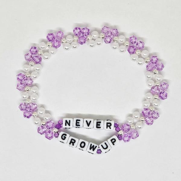Never Grow Up Friendship Bracelet