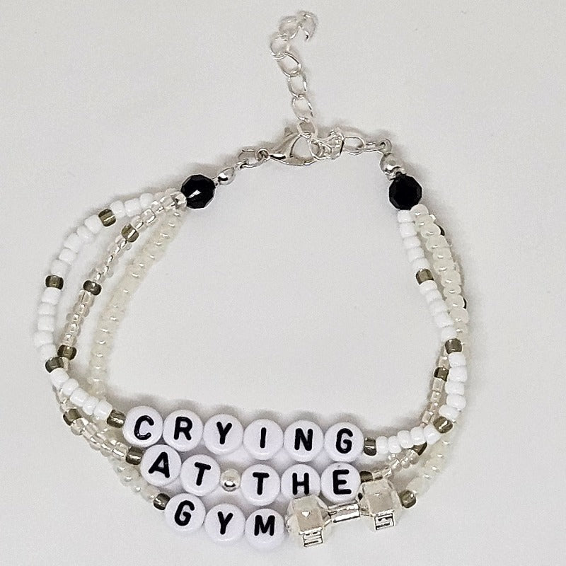Crying At The Gym Friendship Bracelet (Down Bad)