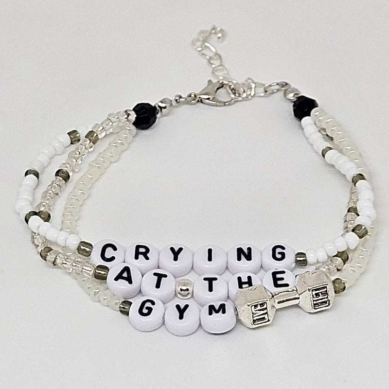Crying At The Gym Friendship Bracelet (Down Bad)