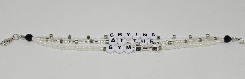 Crying At The Gym Friendship Bracelet (Down Bad)