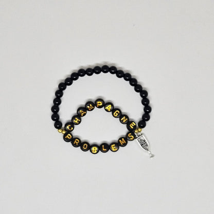 Champagne Problems Friendship Bracelet (Style 1)