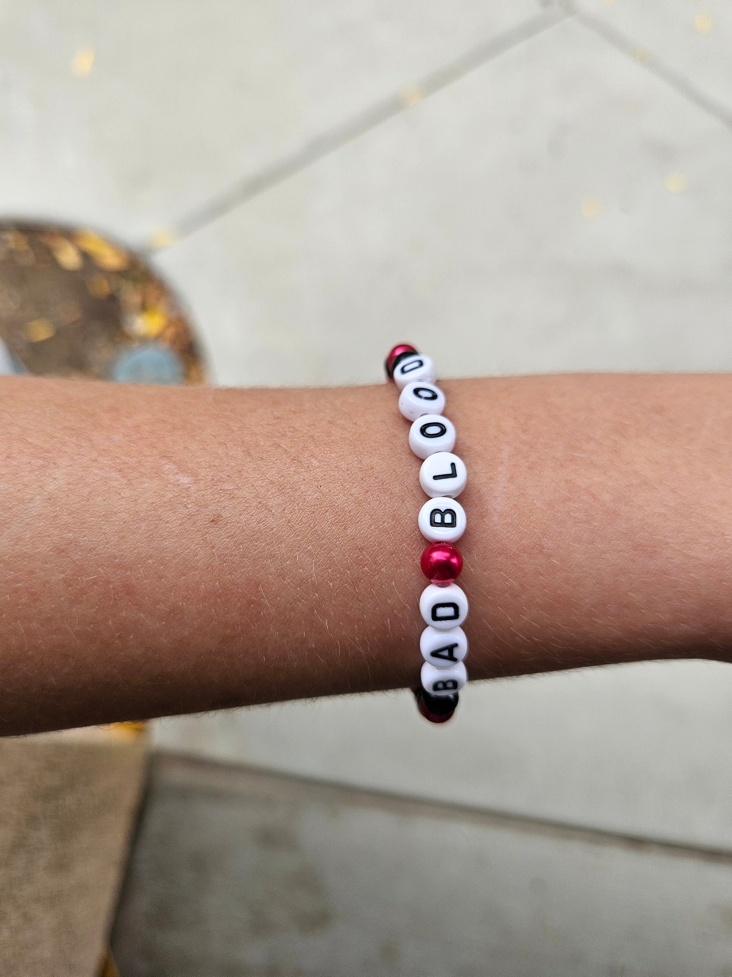 Bad Blood Friendship Bracelet