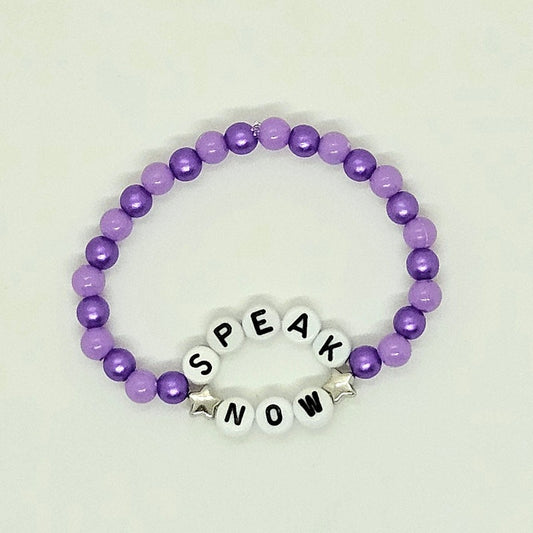 Speak Now Friendship Bracelet