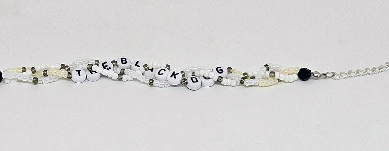 The Black Dog Braided Friendship Bracelet
