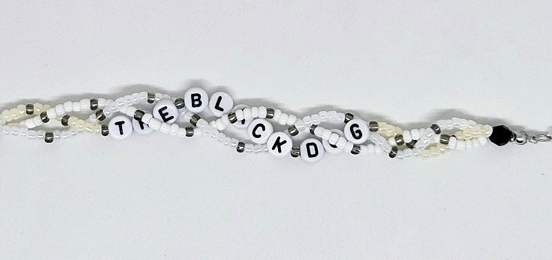 The Black Dog Braided Friendship Bracelet