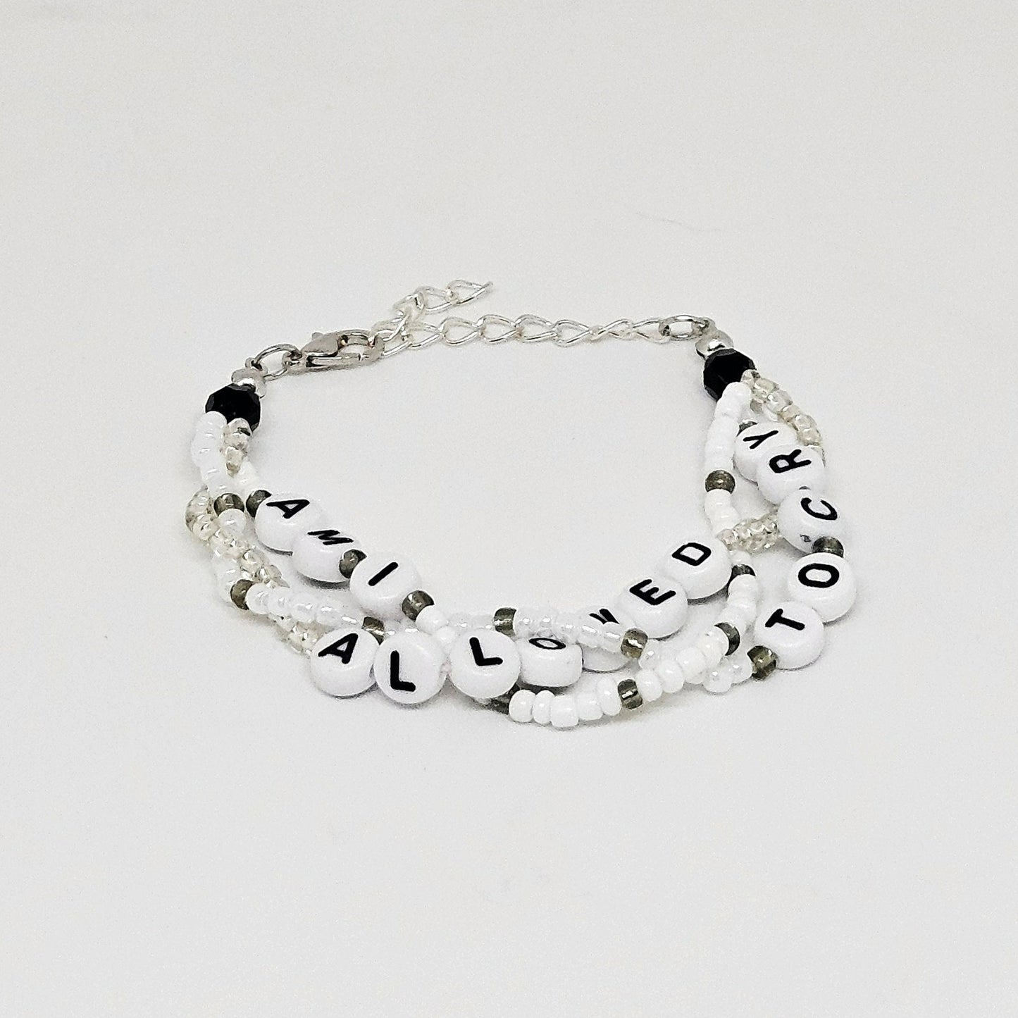 Am I Allowed To Cry Braided Friendship Bracelet (Guilty As Sin)