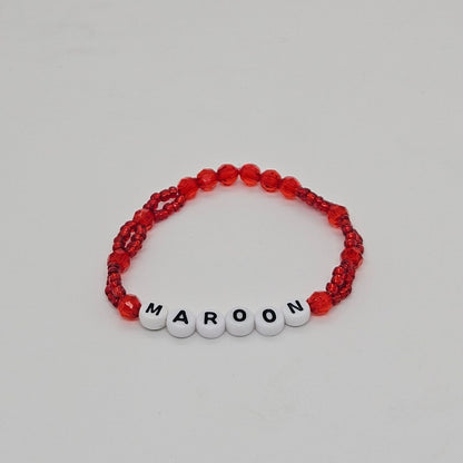 Maroon Friendship Bracelet