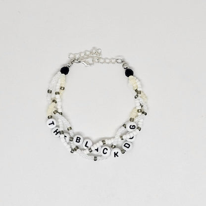 The Black Dog Braided Friendship Bracelet