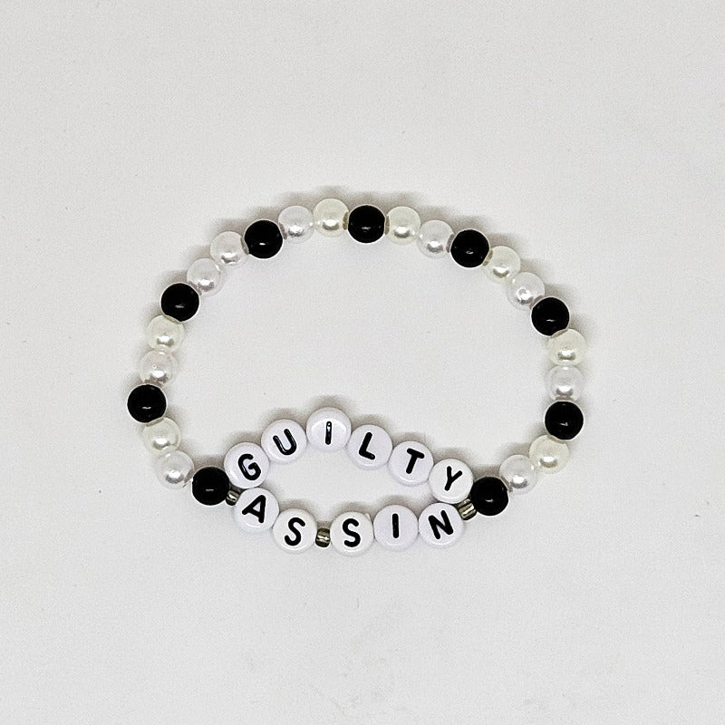 Guilty As Sin Friendship Bracelet