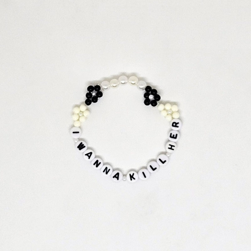 I Wanna Kill Her Flower Friendship Bracelet (Fortnight)