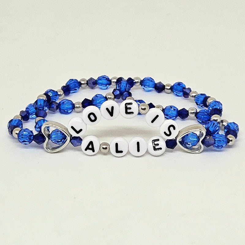 Love Is A Lie Friendship Bracelet (Hits Different)