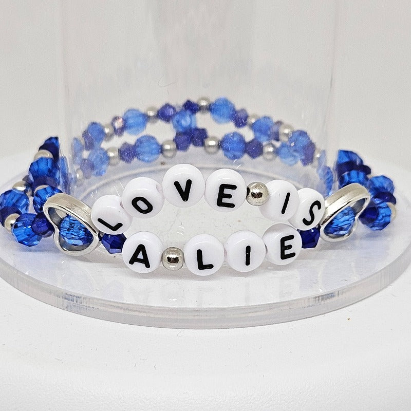 Love Is A Lie Friendship Bracelet (Hits Different)