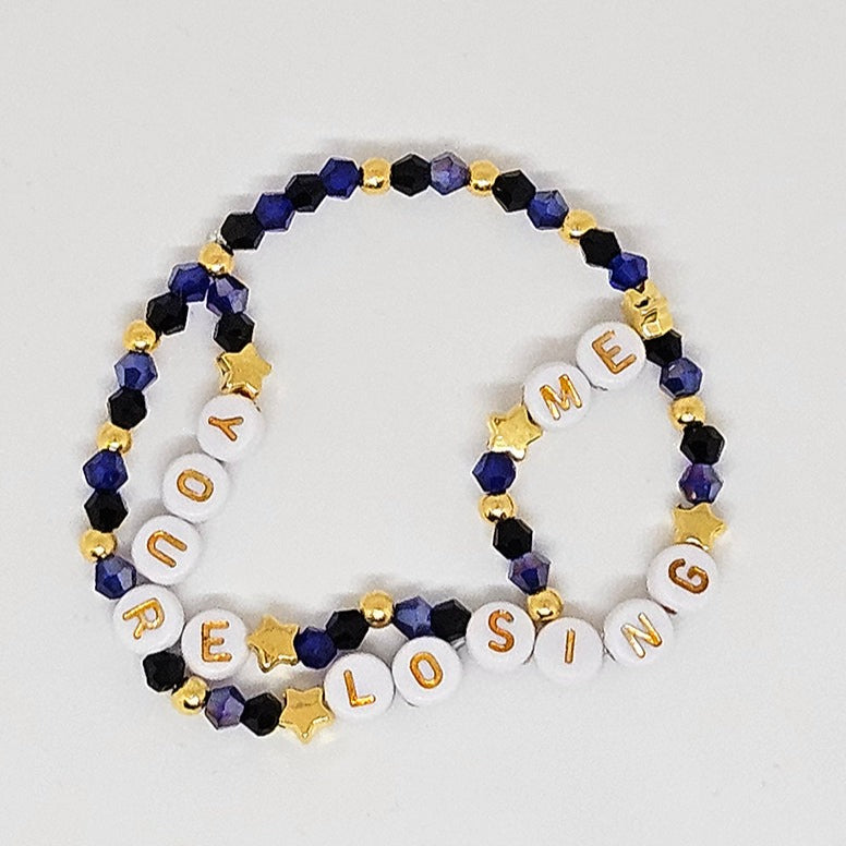 You're Losing Me Wavy Friendship Bracelet