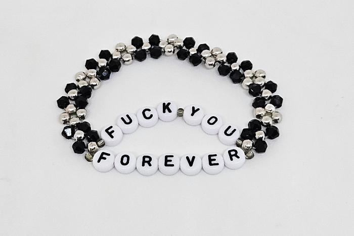 Fuck You Forever (Mad Woman) Friendship Bracelet