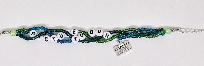 Picture To Burn Braided Friendship Bracelet