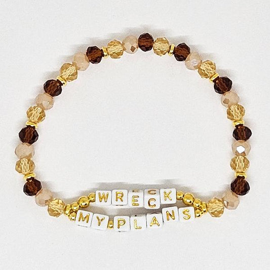 Wreck My Plans Friendship Bracelet (Willow)