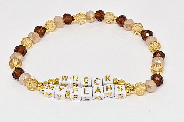 Wreck My Plans Friendship Bracelet (Willow)