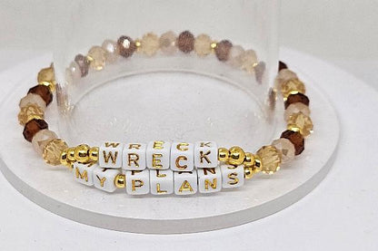 Wreck My Plans Friendship Bracelet (Willow)