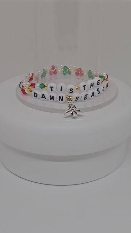 Tis The Damn Season Friendship Bracelet
