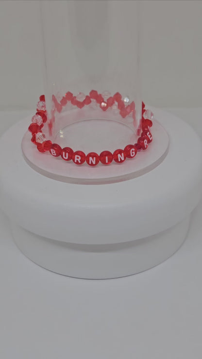 Burning Red Friendship Bracelet (Red)