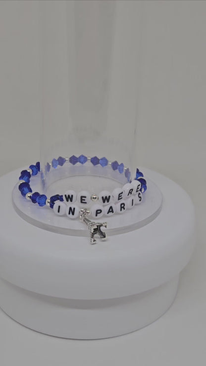 We Were In Paris Friendship Bracelet