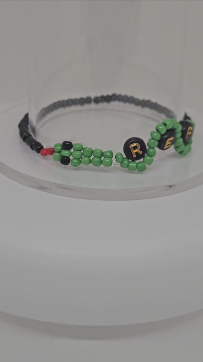 Rep Snake Friendship Bracelet