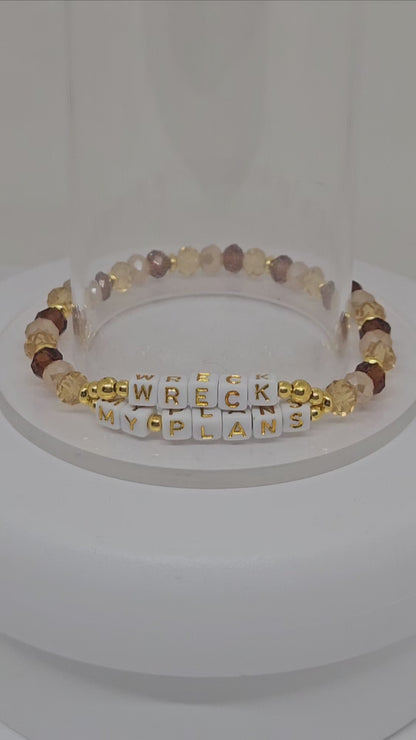 Wreck My Plans Friendship Bracelet (Willow)