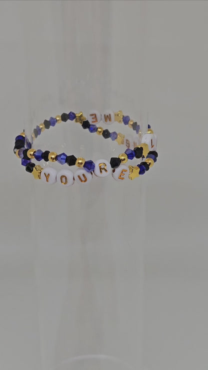 You're Losing Me Wavy Friendship Bracelet