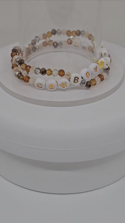 Cowboy Like Me Friendship Bracelet