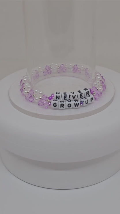 Never Grow Up Friendship Bracelet