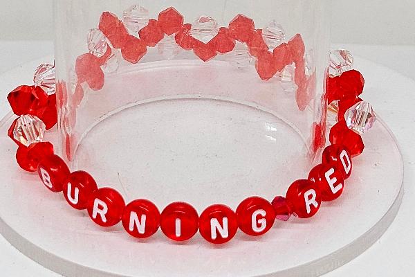 Burning Red Friendship Bracelet (Red)