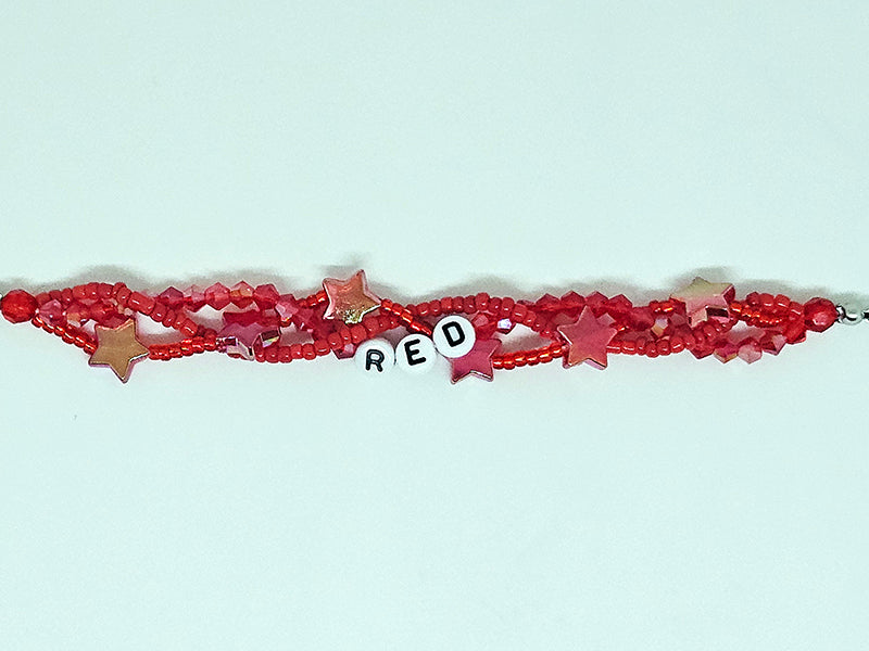 Red Braided Friendship Bracelet